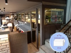 декоративный колдрум для ресторана КРИК на московском